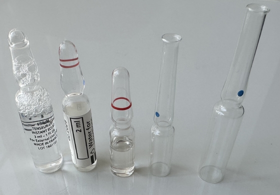 1 ml 2 ml 3 ml Ampulle Flasche Selbstklebstoffetikett PET Ampulle Tray Komplett-Set der Anpassung