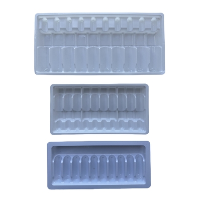 Wasser-Injektionsverpackung Anzug 1ml 2ml 3ml Glasflasche Ampoule Tray Etikett Anpassung