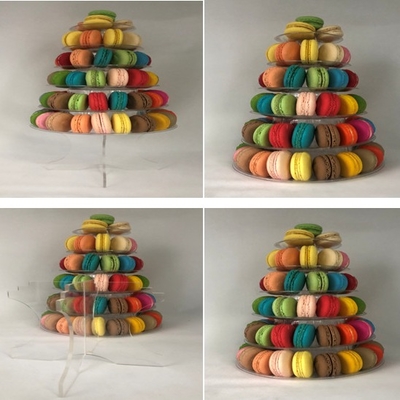 Macaron Tower Display 6 Stockwerke 10 Stockwerke 13 Stockwerke 9 Stockwerke Quadrat 10 Stockwerke Macaron Display Regal