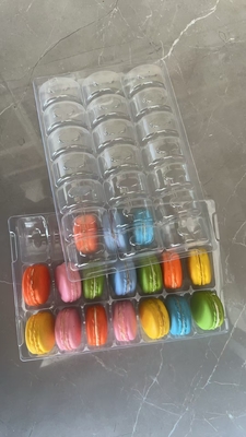 Rechteck 21 Paletten Kunststoffverpackung Makkaronenteller anpassbar