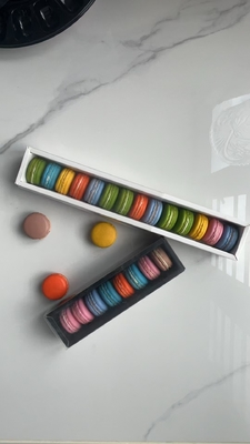 Macaron-Box Macaron-Packungskasse Macaron-Schublade Schublade Macaron-Packung Macaron-Papier-Box Verpackung