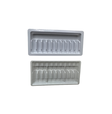PET-Blister-Verpackungsplatte Wasser-Injektionsmedikamente Ampulle-Platte Anpassung