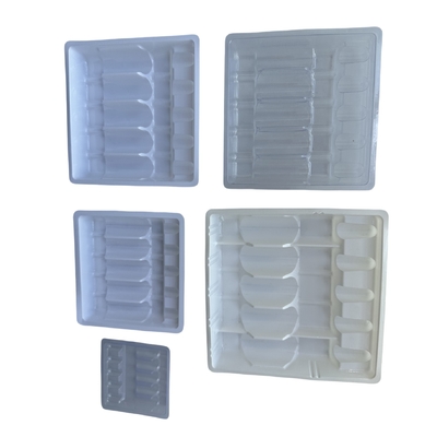 PET10ml Verpackung Kunststoffbox Ampulle Tabelle benutzerdefinierte Sicherheitsschlüsselprodukte Ampulle Tabelle benutzerdefinierte
