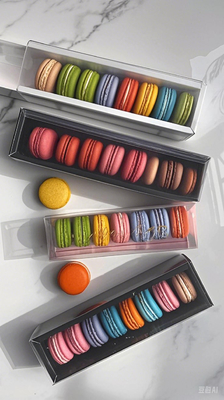 Leichte und effektive Plastikverpackungen für Macarons für Ihr Unternehmen