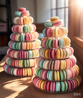 Macaron-Showstand 13-stöckige Macaron-Showstand 13-stöckige Macaron-Showstand Mehrzweck-Macaron-Showstand Mehrzweck-Macaron-Turm