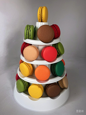 Macaron-Showstand 13-stöckige Macaron-Showstand 13-stöckige Macaron-Showstand Mehrzweck-Macaron-Showstand Mehrzweck-Macaron-Turm