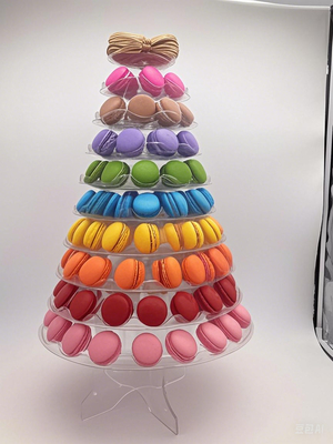 Macaron-Showstand 13-stöckige Macaron-Showstand 13-stöckige Macaron-Showstand Mehrzweck-Macaron-Showstand Mehrzweck-Macaron-Turm