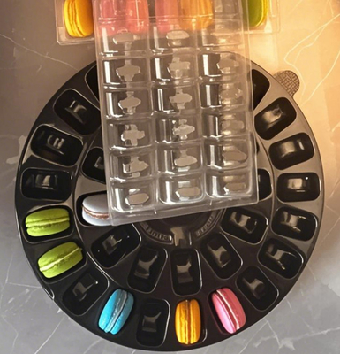 Macaron Verpackung Macaron Tablett Macaron Papierbox Macaron Kunststoff Tablett Macaron Geschenkbox Macaron Karton Macaron 25 Packungen
