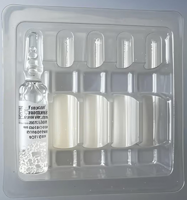 1 ml Ampulle Blister Tray für Medikamente Verpackungskiste mit individuellen Abmessungen und Mustergenehmigung für den individuellen Versand
