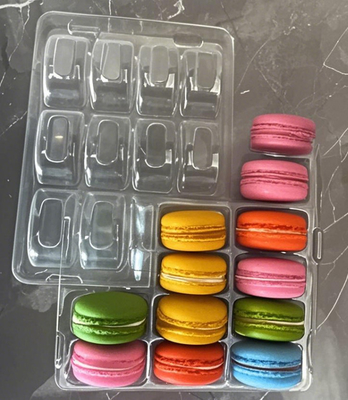 33 Getreide Macaron Karton Verpackung Display Stand Macaron Tray