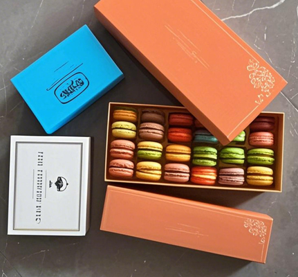 Macaron Top und Bottom Cover Verpackung Geschenkbox Top und Bottom Cover Verpackung Schokolade Top und Bottom Cover Verpackung Welt Cover Verpackung Plastik Macaron Tray