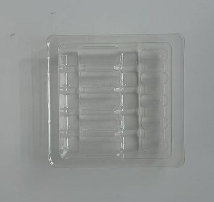 1 ml Ampulle Blister Tray für Medikamente Verpackungskiste mit individuellen Abmessungen und Mustergenehmigung