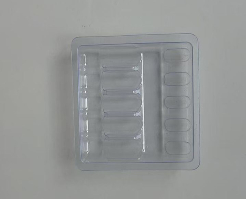 1 ml Ampulle Blister Tray für Medikamente Verpackungskiste mit individuellen Abmessungen und Mustergenehmigung