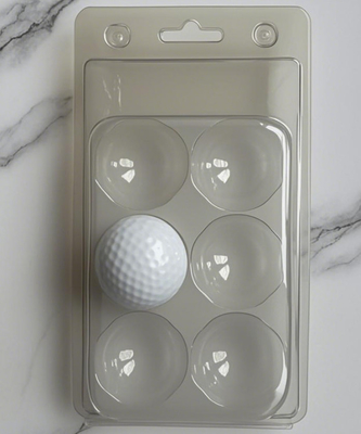 12 Golfbälle Transparente Verpackung Kunststoffbox Verpackung Golfball Verpackung