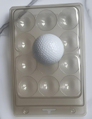 12 Golfbälle Transparente Verpackung Kunststoffbox Verpackung Golfball Verpackung
