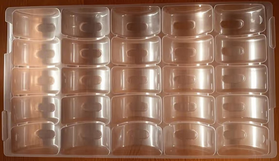 PP Schokoladen-Dessert-Verpackungsplatte wasserdicht, ungiftig
