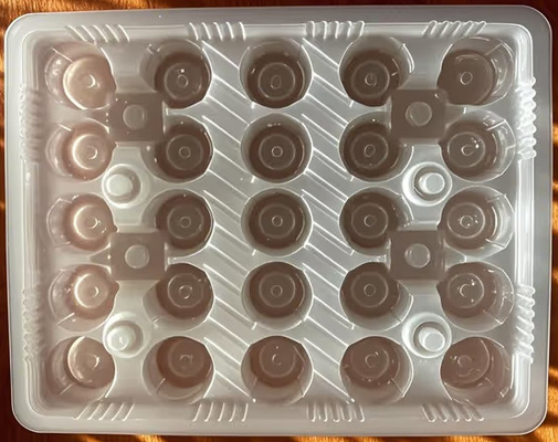 PP Schokoladen-Dessert-Verpackungsplatte wasserdicht, ungiftig