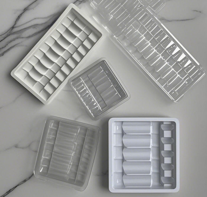Plastik-PVC-PET-transparente Blasenbox Einweg-Flüssigkeitsbehälter für den Mund