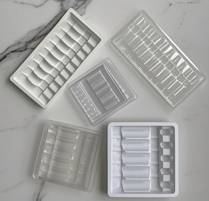 Kundenspezifische 10 ml Ampullen mit Wasser Nadel ausgekleidet Medikament Verpackungskiste mit Xialin Flasche Injektionsblasen Verpackungskiste