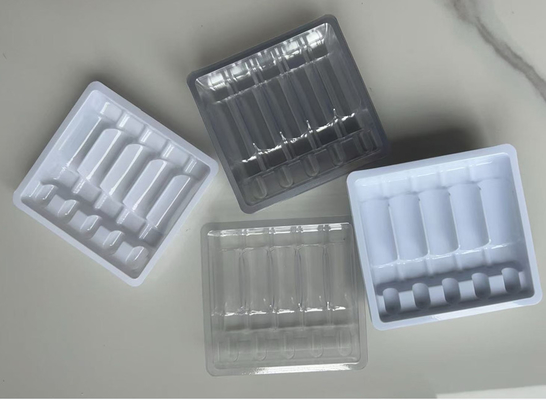 Kundenspezifische 5 ml Ampere Verpackungsplatte Medizinverpackungskisten Rechteckform