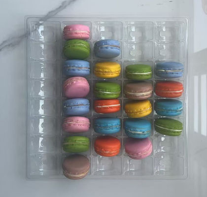 Macaron-Papierverpackung, Macaron-Kunststoffverpackung