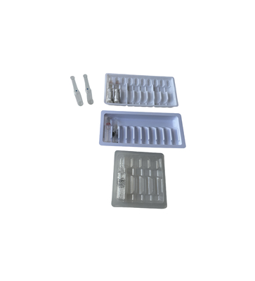 Stoßfest Nicht toxisch 1 ml ~ 10 ml PET Ampulle Wasser-Injektionsbehälter