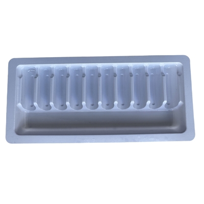 PET-Polyethylen-Terephthalat-Ampulle-Tray Anpassung 1ml 2ml 5ml 10ml Ampulle-Tray mit mehreren Spezifikationen zur Auswahl