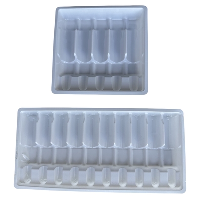 Pharmazeutische PET-Ampulle-Träger Anpassung 1ml 2ml 5ml 10m Wasser-Injektion PET-Ampulle-Träger Großhandel Anpassung