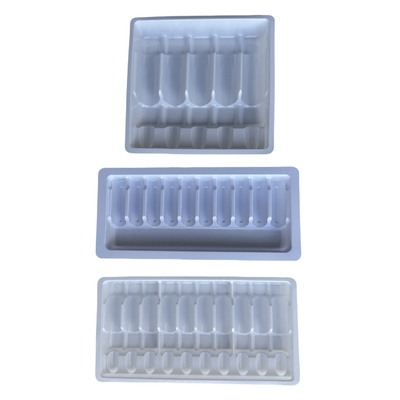 Pharmazeutische PET-Ampulle-Träger Anpassung 1ml 2ml 5ml 10m Wasser-Injektion PET-Ampulle-Träger Großhandel Anpassung