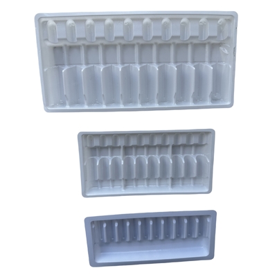 Pharmazeutische PET-Ampulle-Träger Anpassung 1ml 2ml 5ml 10m Wasser-Injektion PET-Ampulle-Träger Großhandel Anpassung