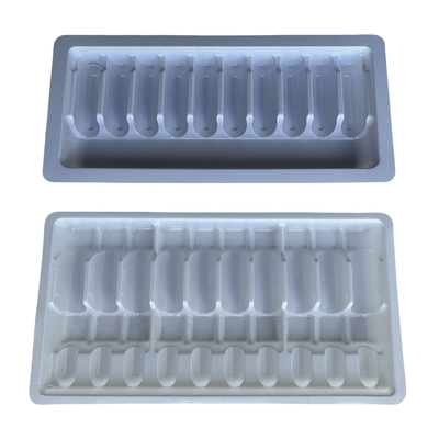 Pharmazeutische PET-Ampulle-Träger Anpassung 1ml 2ml 5ml 10m Wasser-Injektion PET-Ampulle-Träger Großhandel Anpassung