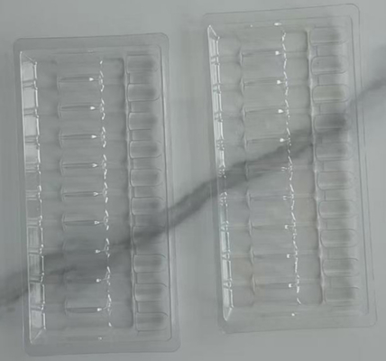 Wasserleichte Nadel Glasflasche Blisterverpackung Xieling Flasche Kunststoff Innerhalb lyophilisiertes Pulver Injektionsfach orale Flüssigkeit Ampulle