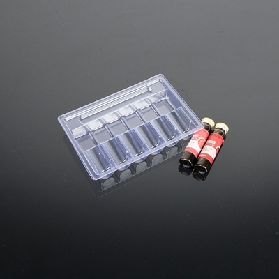 ISO-Zertifikat Durchstechflasche Ampulle-Trays Kunststoff-Tray für 2 ml 3 ml 5 ml 10 ml