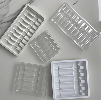 Weißes Plastik Ampullefach Verpackung 10 ml Glasflaschenfach Plastik Ampullefach