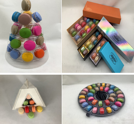 6 Stufen Macaron Tower 10 Stufen Macaron Tower Stand mit Acrylboden