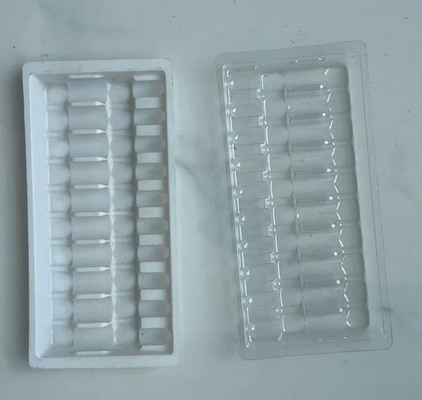 1 ml 5, 10 Plastik-Innenampullen, Durchstechflaschen, Trays, Innentrays, Medizin-Treys