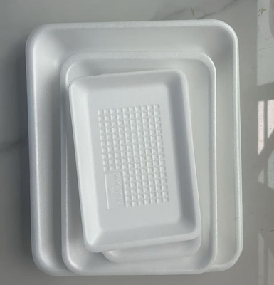 Einweg-Frucht-Flachboden-Tray Schwarz transparentes Kunststoff für frisches Gemüse und Obst Frucht-Tray