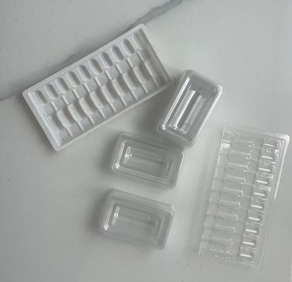1ml 2ml Custom Plastic Ampoule Tray for Pharmaceutical Packaging