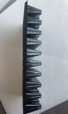 50-Zellen-Anzuchtschale aus schwarzem Kunststoff, 2 mm dick, für Forstbaum- und Pflanzenzucht