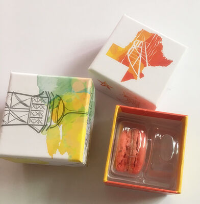 Anpassbare PET-Verpackungsbox mit Heißsiegelung und recycelbarem Design für Schokolade und Obst