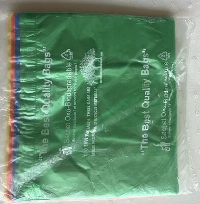 Individuelle Verpackung HDPE-Tote-Tasche mit hoher Schlagfestigkeit und recycelbarem Material für Supermärkte