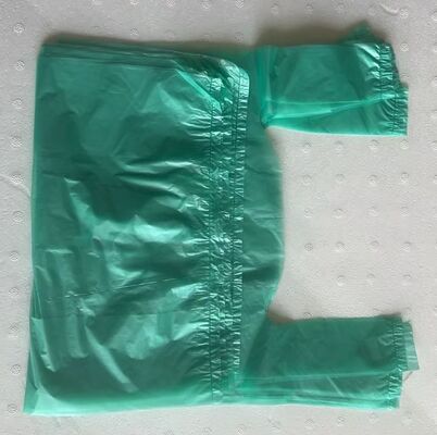 Maßgeschneiderte tragbare HDPE-Plastiktüte mit hoher Schlagfestigkeit und recycelbarem Material