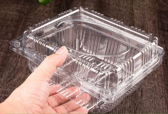 Customized Design Recyclable PET Heat Sealing Fruit Packaging Box Plastic Blister Packaging