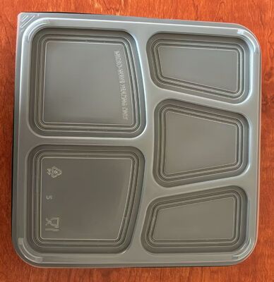 Fastfood-Boxen, Einweg-Fastfood-Boxen, PP-Fastfood-Boxen, 5-teilige Fastfood-Boxen