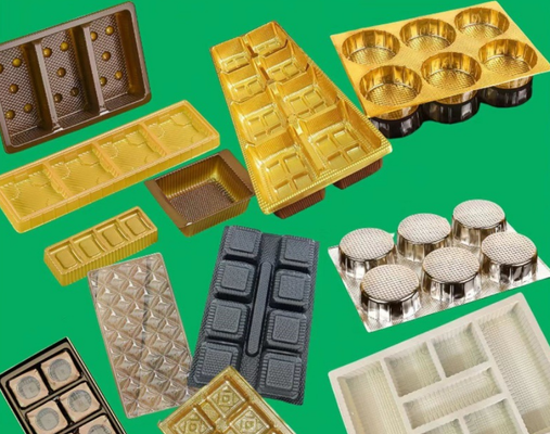 Anpassungsfähige, recycelbare PET-Verpackungskiste mit Wärmesiegelung für Makkarone und Kuchen