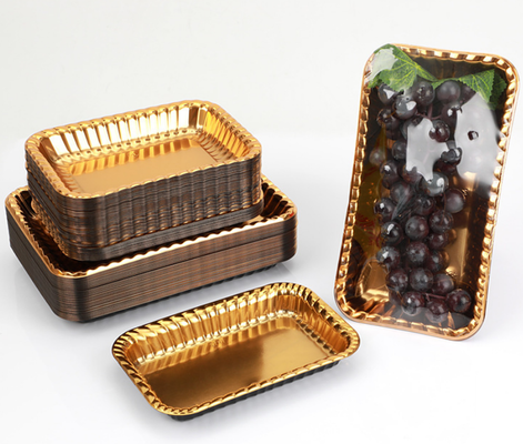 Kundenspezifisches Design aus recycelbaren PET-Heißsiegelverpackungen für Schokolade und Macarons