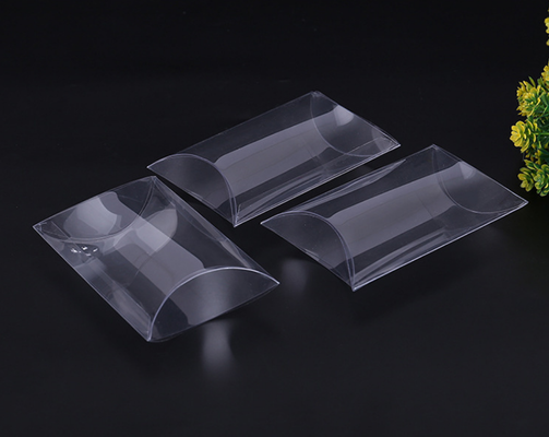 Persönlich angepasste transparente PVC-Verpackungskiste, Spielzeug-PET-transparente Kunststoffschachtel, Geschenk-PP-Glas-Faltkarton mit farbigem Logo