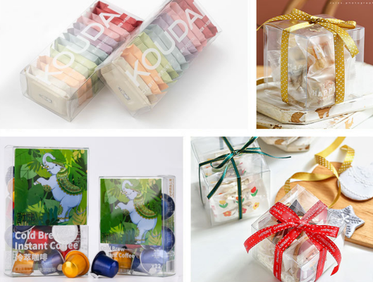 PVC-Verpackungsbox, transparente Geschenkbox, faltbare PET-Verpackungsbox, matte PP-Kunststoffbox, Anpassung von kleinen Chargen
