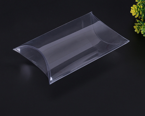 Hook PVC transparente Verpackungskiste, Ohrförmige Kunststoffkiste für Haustiere, PP-Frost-Videokaste für die Aufbewahrung von Kunsthandwerksgütern, Anpassung