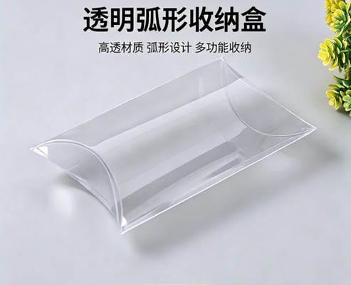 PVC-Verpackungsbox – transparente Box, rechteckige Faltschachtel aus PP-Kunststoff, mattierte, strukturierte PET-Farbbox, individuelles Logo